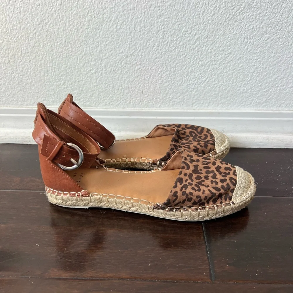 A New Day Women's Leopard Print Espadrille Flats